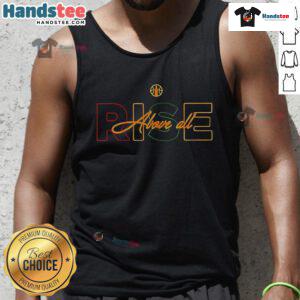 Alt Text: Premium Chicago Sky Rise Above All Juneteenth Tank Top featuring vibrant colors and a stylish design for summer wear.