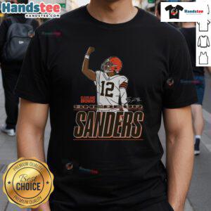 Awesome Shedeur Sanders Cleveland Browns Believe T-Shirt featuring bold graphics and team colors for loyal fans.