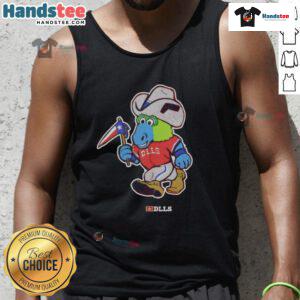 Adorable Cute DLLS mascot mashup tank top featuring vibrant colors and playful designs, perfect for casual wear.