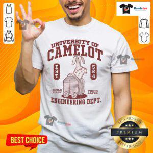 Alt Text: Humorous University of Nonsense T-Shirt design featuring playful graphics and witty text for a fun fashion statement.