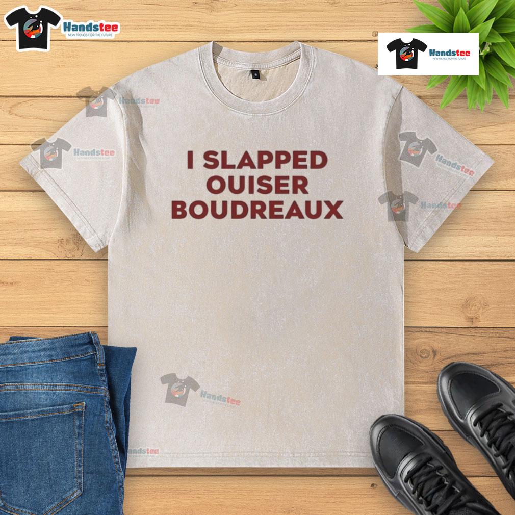Good I Slapped Ouiser Boudreaux washed t-shirt featuring a fun graphic design, perfect for casual wear and fans of the movie.