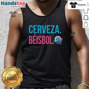 Good Jersey Shore Blueclaws Copa Cerveza Beisbol Medusas tank top featuring vibrant colors and stylish design.