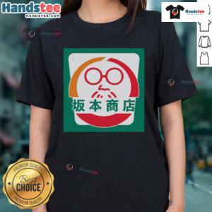 Good Sakamoto Convenience Store Ladies Tee featuring a stylish design perfect for casual wear and anime fans.