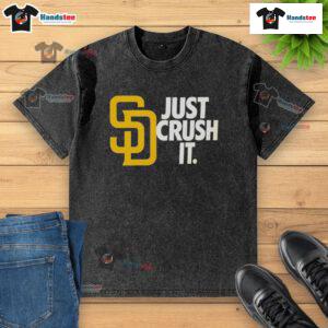 San Diego Padres MLB baseball washed t-shirt, featuring a bold graphic design perfect for fans and casual wear.
