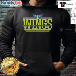 Good WNBA Dallas Wings Over the Top Hoodie in vibrant colors, perfect for fans showcasing team spirit and style.