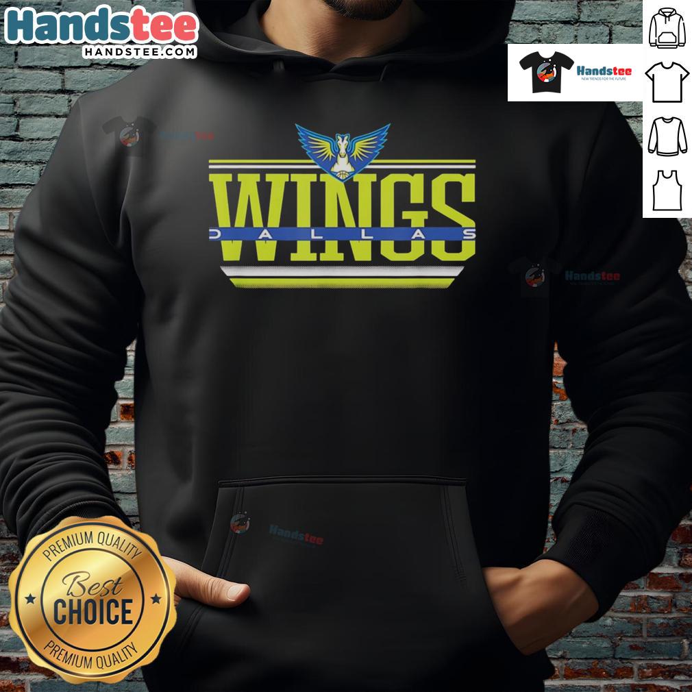 Good WNBA Dallas Wings Over the Top Hoodie in vibrant colors, perfect for fans showcasing team spirit and style.
