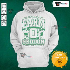 Happy Farm O Geddon Max Collegiate Hoodie in vibrant colors, showcasing a cozy fit and stylish design for casual wear.