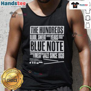 Nice Blue Note The Hundreds tank top featuring jazz-inspired design, celebrating The Finest Jazz Since 1939.