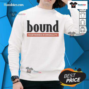 Nice Bound Red Label Sweatshirt featuring a stylish design, perfect for casual wear and cozy layering.