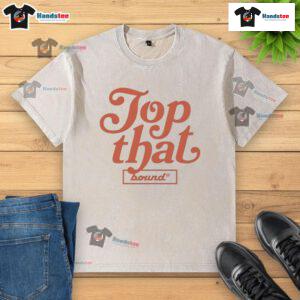 Nice bound top featuring a stylish washed t-shirt design, perfect for casual wear and everyday comfort.