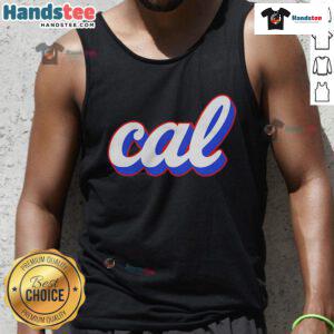 Nice Cal Star Big Dumper tank top featuring vibrant graphics and a stylish name and number design for casual wear.