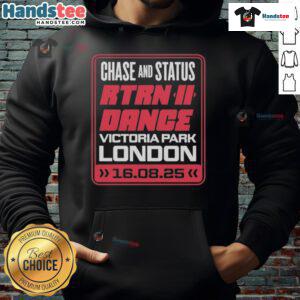 Nice Chase Status Victoria Park Hoodie in black, featuring a stylish design perfect for casual wear and outdoor activities.