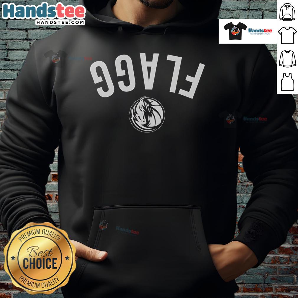 Nice Cooper Flagg Dallas Mavericks Invert Upside Hoodie featuring vibrant team colors and stylish design.