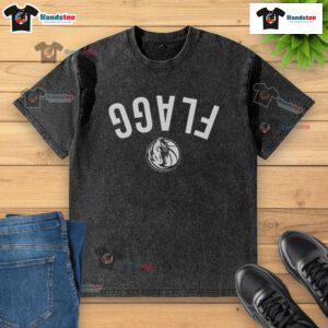 Nice Cooper Flagg Dallas Mavericks Invert Upside Washed T-Shirt featuring bold team colors and modern design.