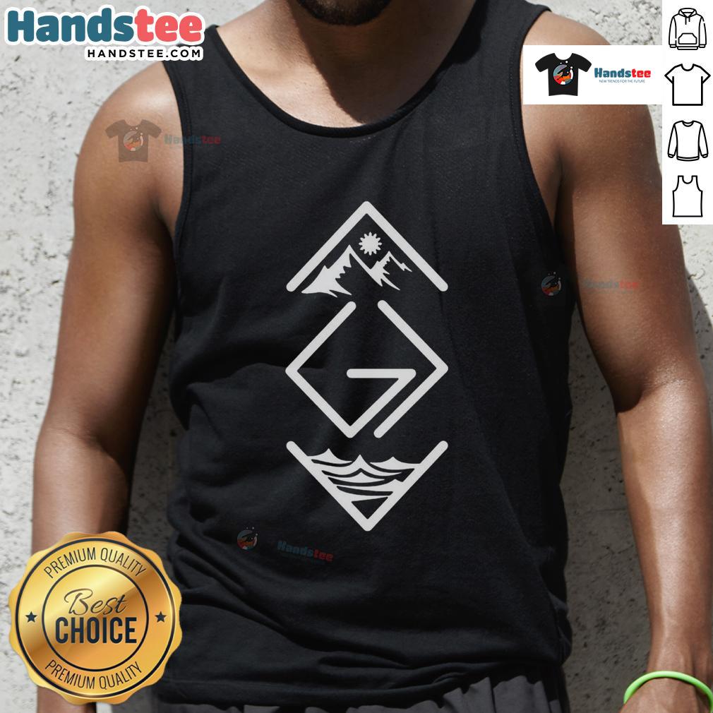 Nice God Is Greater Than High And Lows Tank Top featuring a motivational design for spiritual and casual wear.