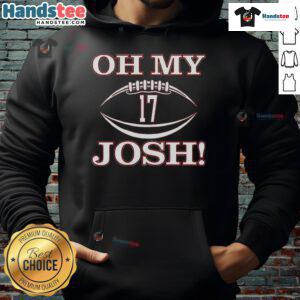 Nice-Oh-My-Josh-Number-17-Hoodie featuring bold graphics and a comfortable fit, perfect for fans and casual wear.