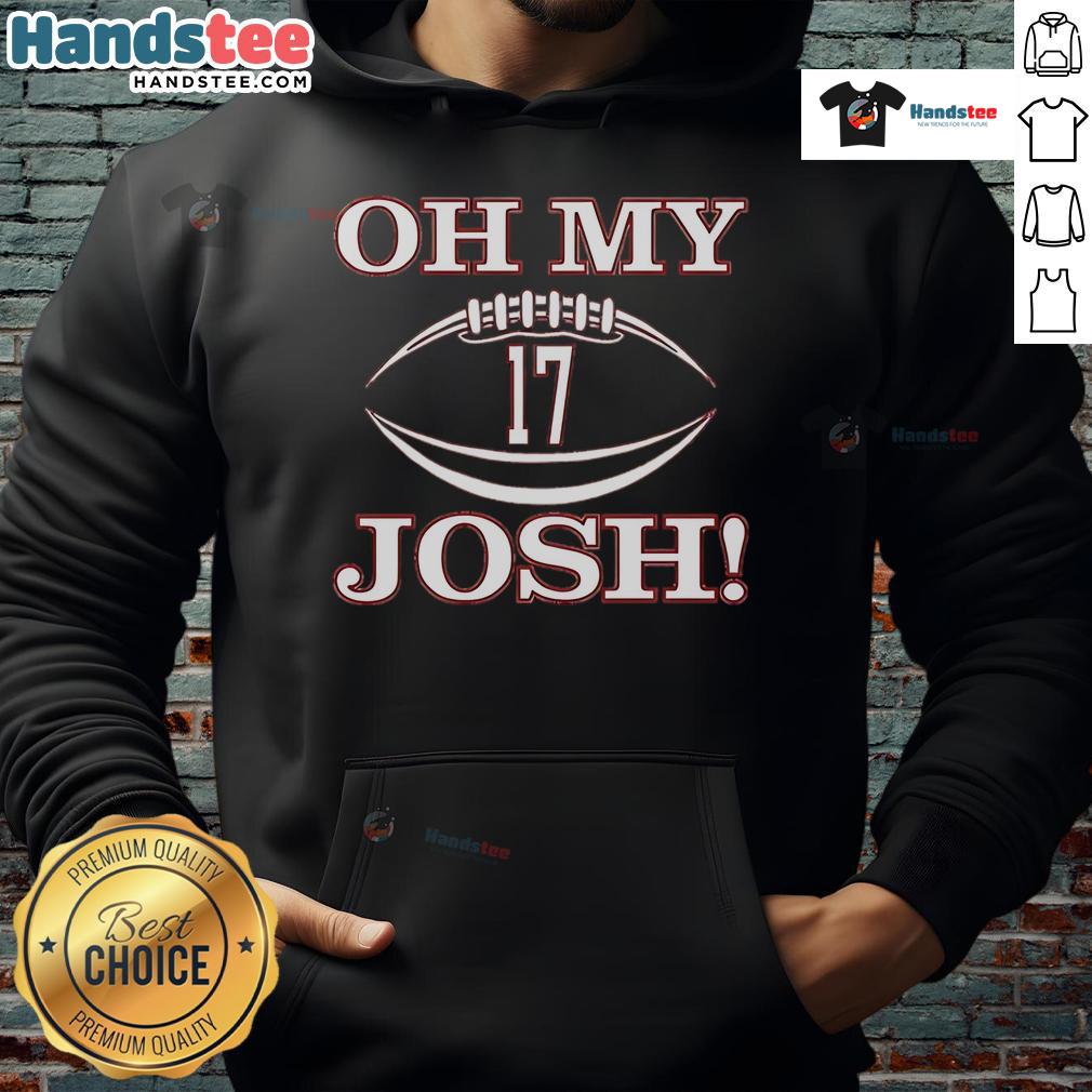 Nice-Oh-My-Josh-Number-17-Hoodie featuring bold graphics and a comfortable fit, perfect for fans and casual wear.
