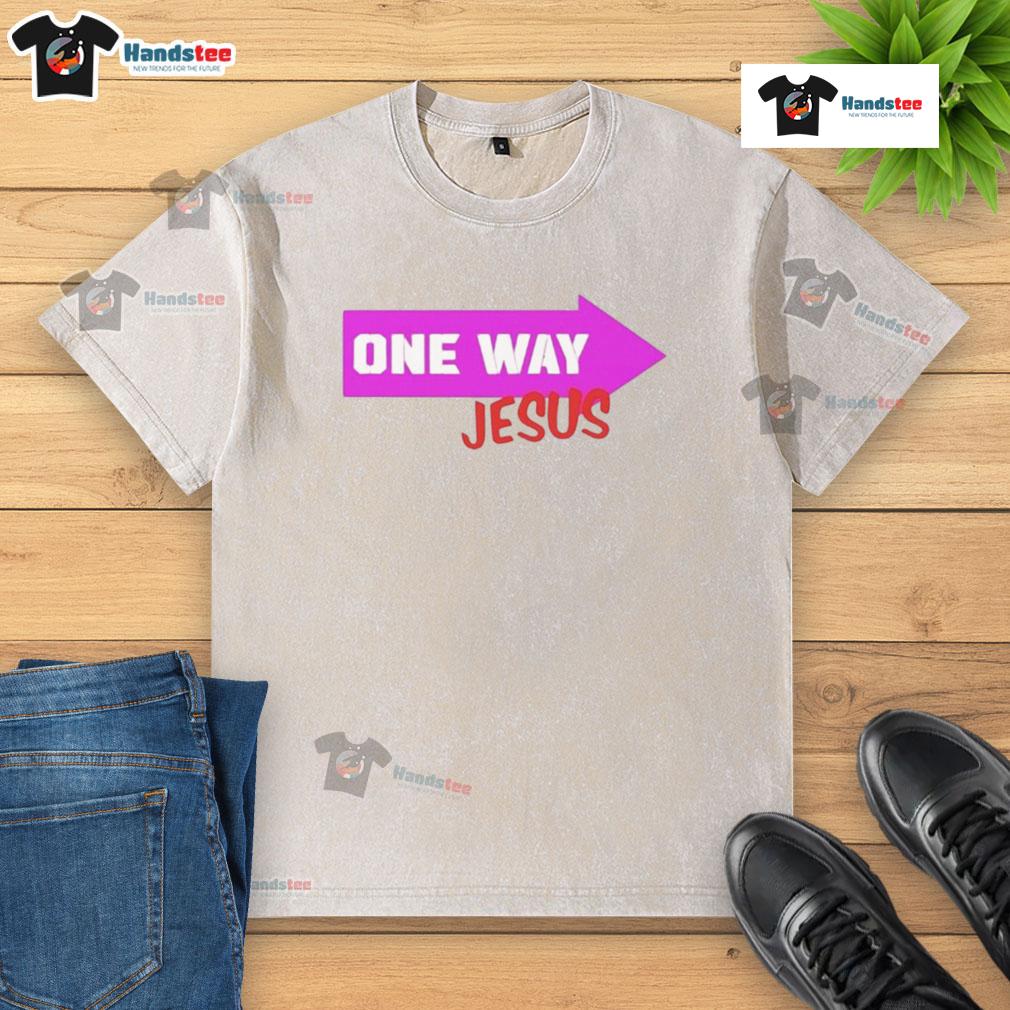Nice One Way Jesus Paul Doyle Washed T-Shirt featuring a unique design and soft fabric for comfortable wear.