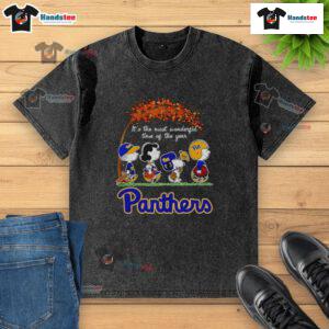 Nice Pitt Panthers Halloween washed t-shirt featuring festive design for the most wonderful time of the year.