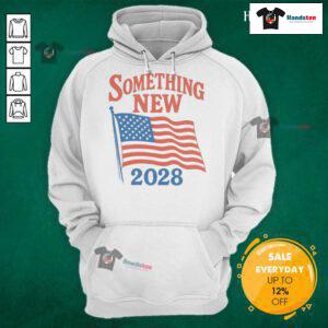 Alternative view of Nice Something New 2028 The People For Gavin Newsom T-Shirt