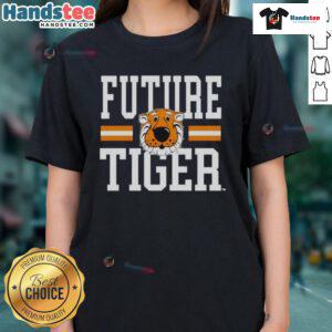 Nice Tigers Missouri Future Tiger Ladies Tee featuring vibrant design for proud fans and stylish comfort.