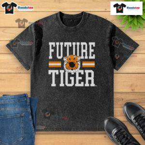 Nice Tigers Missouri Future Tiger washed t-shirt in vibrant colors, perfect for fans showcasing school spirit and style.