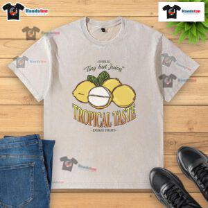 Vintage washed T-shirt featuring a nice tropical taste duku fruit design, perfect for casual summer wear.