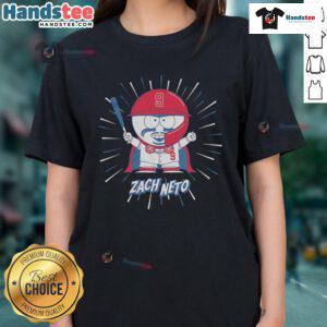 Nice Zach Neto Professor Chaos Ladies Tee featuring a vibrant graphic design for fans of unique apparel.