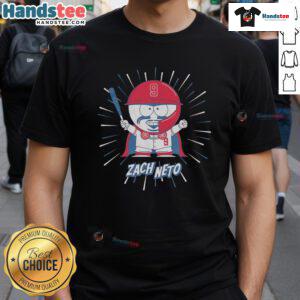 Nice Zach Neto Professor Chaos T-Shirt featuring a bold design perfect for fans of the character and stylish casual wear.
