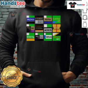 Official 20 Years of Film Simulations Medium 2025 Hoodie showcasing a stylish design celebrating film photography legacy.