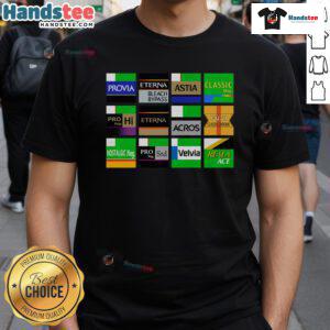 Official 20 Years Of Film Simulations Medium 2025 T-Shirt featuring a stylish design celebrating film history.