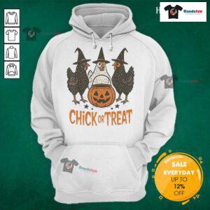 Funny Halloween Chicken hoodie for trick-or-treating, featuring a playful design perfect for Halloween festivities.