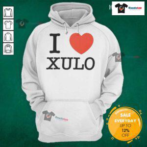 Official I Love Xulo Hoodie in vibrant colors, showcasing stylish design and cozy fabric for fashion enthusiasts.
