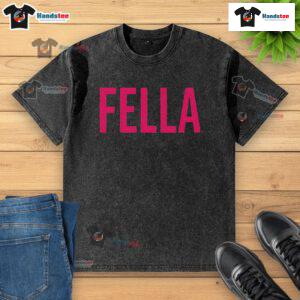 Official Jordan Schmaltz Fella Washed T-Shirt in casual style, featuring soft fabric and trendy design for everyday wear.