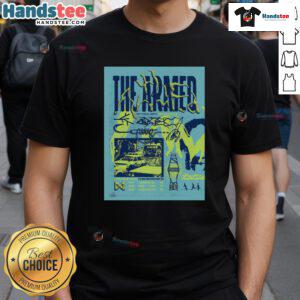 Official Tour August 2025 The Armed Poster T-Shirt featuring vibrant artwork and tour details for fans.