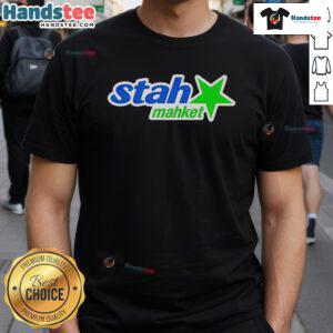 Original Stah Mahket Star T-Shirt featuring a unique design, perfect for fans and casual wear enthusiasts.