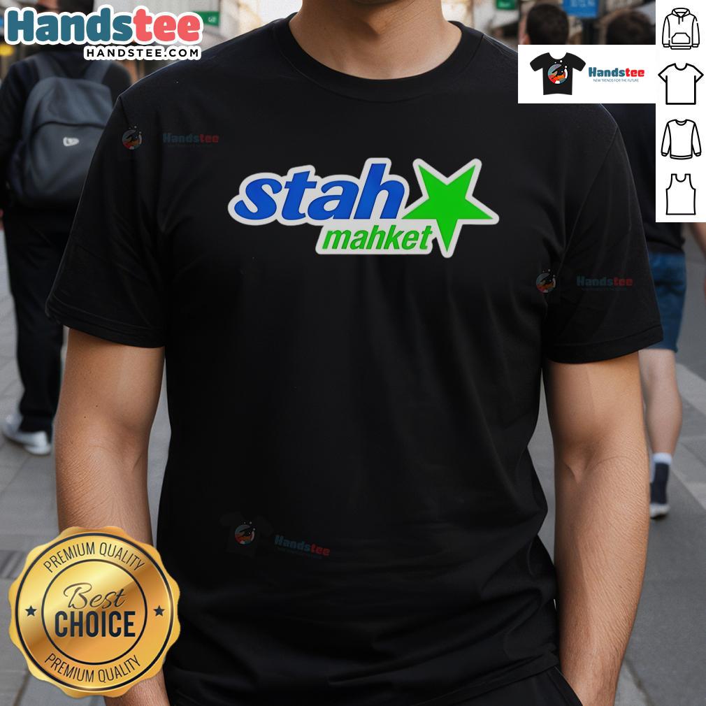 Original Stah Mahket Star T-Shirt featuring a unique design, perfect for fans and casual wear enthusiasts.