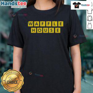 Stylish Top Waffle House 2025 New Ladies Tee featuring a vibrant design perfect for casual wear.