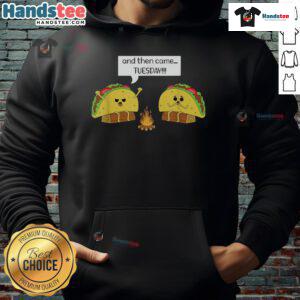 Funny Taco Tuesday hoodie featuring a playful Mexican food pun, perfect for taco lovers and casual wear.