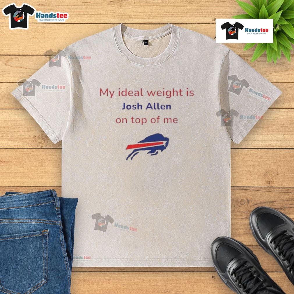 Alt Text: Good Buffalo Bills football washed t-shirt featuring Josh Alien graphic, perfect for fans showcasing team spirit.
