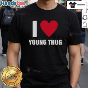 Good I Love Young Thug T-Shirt featuring vibrant design and bold typography celebrating the rapper's unique style.