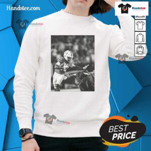 Miami Hurricanes vs South Florida Bulls sweatshirt featuring vibrant team colors and logos for game day style.