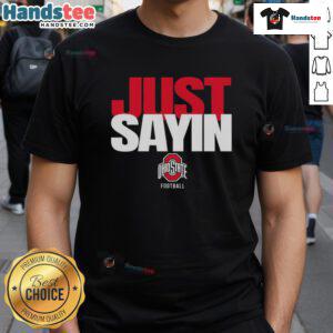 Ohio State Buckeyes Football Julian Sayin T-Shirt featuring bold graphics and team colors, perfect for fans.