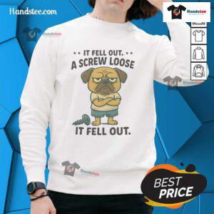 Cozy Good Pug sweatshirt featuring a playful pug design, perfect for dog lovers and casual wear.