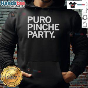 Good Puro Pinche Party Hoodie featuring vibrant colors and a fun design, perfect for casual gatherings and celebrations.