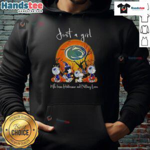 Good Snoopy and Friends Penn State Nittany Lions hoodie for girls who love Halloween and Nittany Lions spirit.