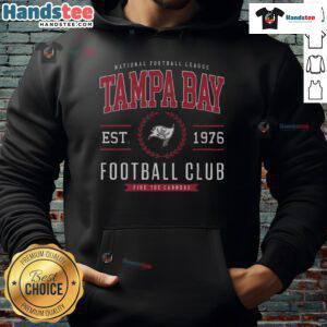 Stylish Good Tampa Bay Buccaneers Football Club hoodie featuring team colors and logo, perfect for fans and game day wear.