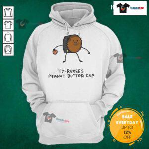Good Ty Reese's Peanut Butter Cup Pacers Player Pun Hoodie featuring a fun basketball-themed design.