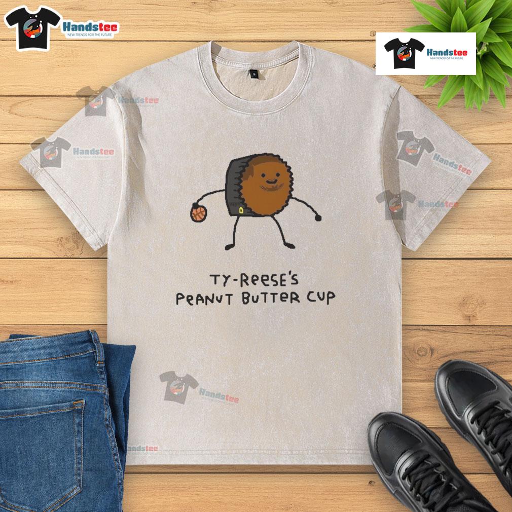 Good Ty Reeses Peanut Butter Cup Pacers Player Pun washed t-shirt featuring a fun graphic for basketball fans.