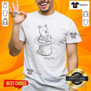 Good Winnie The Pooh Oh Bother T-Shirt featuring a playful design of Pooh with the quote, perfect for fans of the classic character.